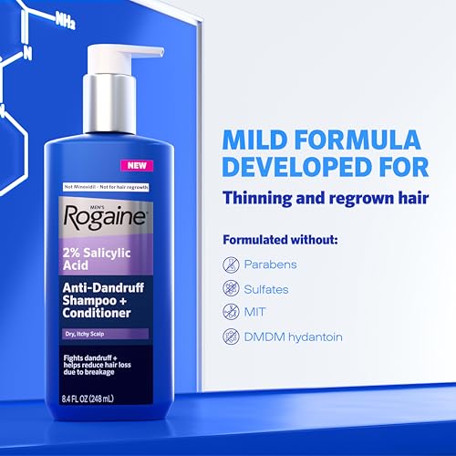 Rogaine Men's Anti-Dandruff 2-in-1 Shampoo & Conditioner 8.4 oz
