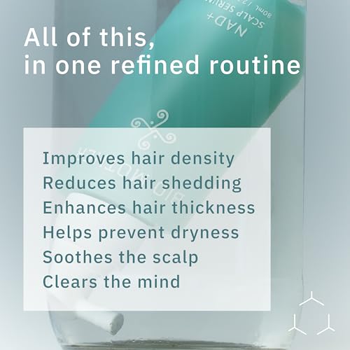 NAD+ Scalp Mist Serum with Caffeine & Bakuchiol, 2.7oz