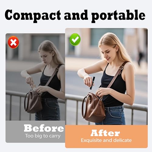 2-Pack 5ml Refillable Perfume Atomizer Bottles Travel Spray