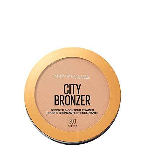 Maybelline New York City Bronzer Powder Makeup, Bronzer and Contour Powder, 200, 0.32 oz.