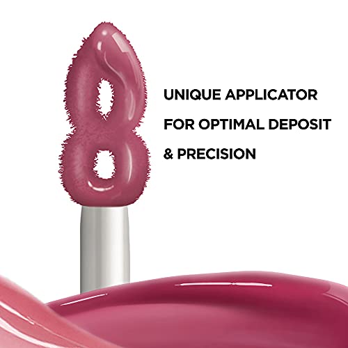 L'Oreal Paris Infallible Pro Gloss Plump Lip Gloss with Hyaluronic Acid, Long Lasting Plumping Shine, Lips Look Instantly Fuller and More Plump, Flush, 0.21 fl. oz. (Pack of 2)