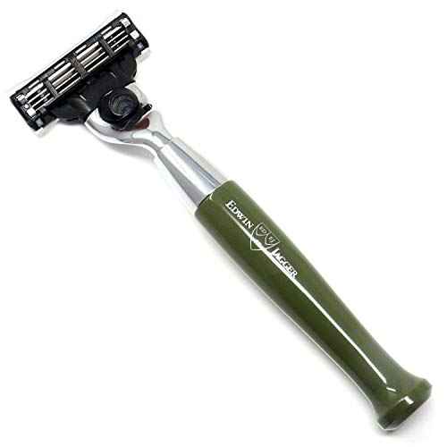 Edwin Jagger Diffusion Series Gillette Mach3 Chrome Plated Razor (Green)