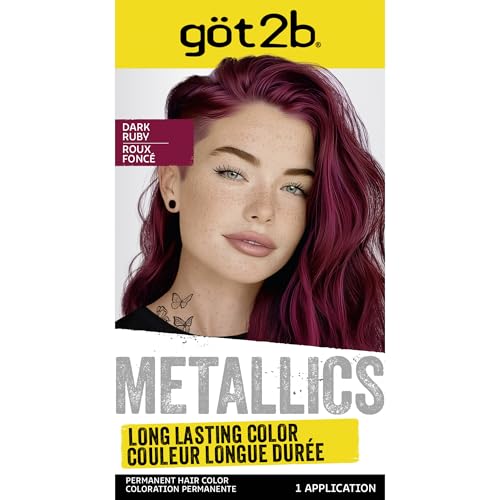 Got2B Metallics Dark Ruby M68 Permanent Hair Dye