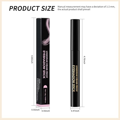 Erinde Waterproof Cream Eyeshadow Stick - Dark Green Shimmer
