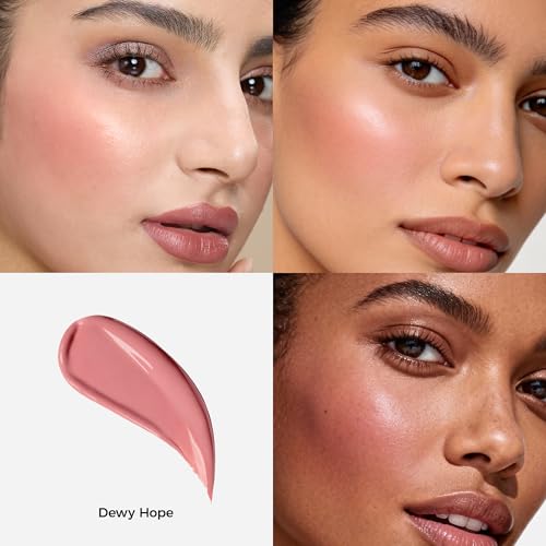 Exmiloo Liquid Blush for Cheeks - Dewy Buildable Flush