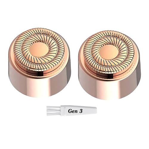 Gen 3 Replacement Heads for Flawless Facial Hair Remover - 2 Pack