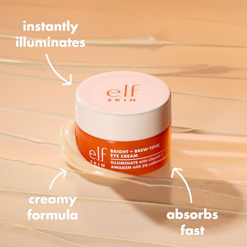 e.l.f. Bright + Brew-tiful Eye Cream - Caffeine & Vitamin C