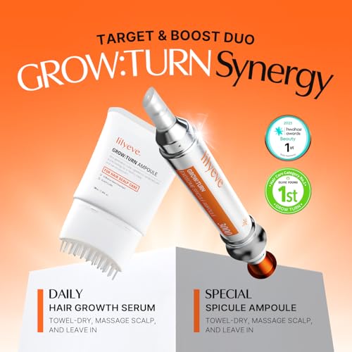 lilyeve Hair Growth Serum & Spicule Ampoule Duo Set