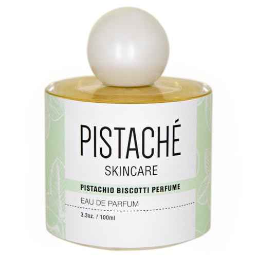 Pistach? Skincare Pistachio Biscotti Perfume Eau de Parfum | Nutty & Sweet Boyfriend Butter Scent | Long-Lasting Fragrance, 3.38 oz