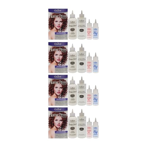 Ogilvie Salon Styles Home Perm Kit for Color Treated & Thin Hair