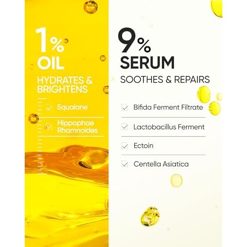 Radiance Booster Serum Spray, Hydrating Face Mist with Bifida Ferment & Squalane, Glow Serum for Radiant Skin, Soothes Skin, Vegan Skin Care, All In One Mist 3.3 fl oz