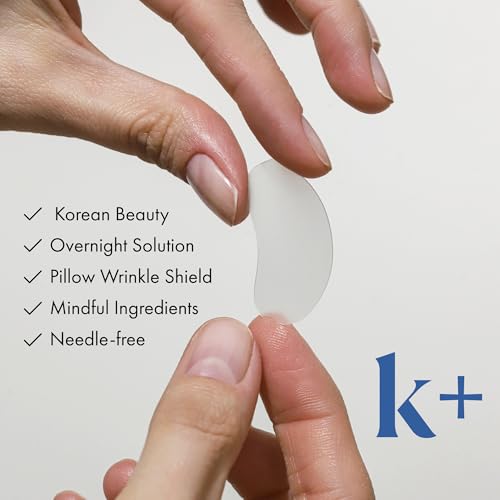 K+ Wrinkle Patches for Marionette Lines & Smile Lines - 60 Count