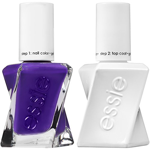 essie Gel Couture Longwear Nail Polish + Top Coat Kit, Find Me A Man-Nequin, 0.46 fl. oz.