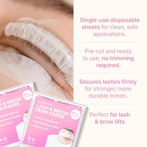 CLIONE PRIME Lash Perm Paper - Professional Eyebrow Lamination