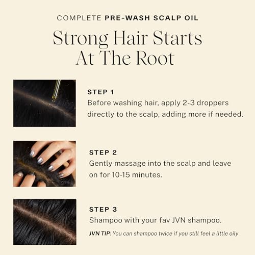 JVN Complete Pre-Wash Scalp Oil 1.7 Fl Oz - Pack of 1