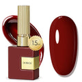 Dowos Burgundy Gel Nail Polish 15ML Same Color & Bottle Soak Off Manicure
