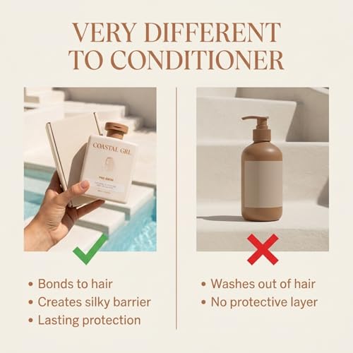 Coastal Grl Pre-Swim Leave-In Conditioner - Hair Protection from Saltwater & Chlorine - 6.8 fl oz