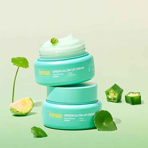 TOVEGAN COLOR FOOD SERIES Green Glow Up Cream 1.69 fl.oz