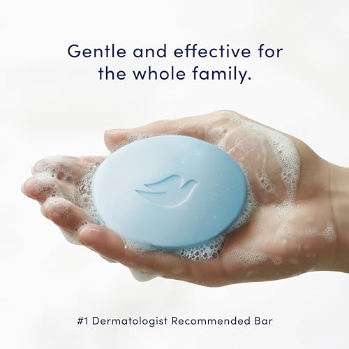 Dove Antibacterial Care Beauty Bar Soap, 6 Pack - Moisturizing Cleanser