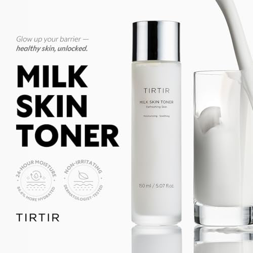 TIRTIR Milk Skin Rice Toner 150ml - Hydrating & Moisturizing