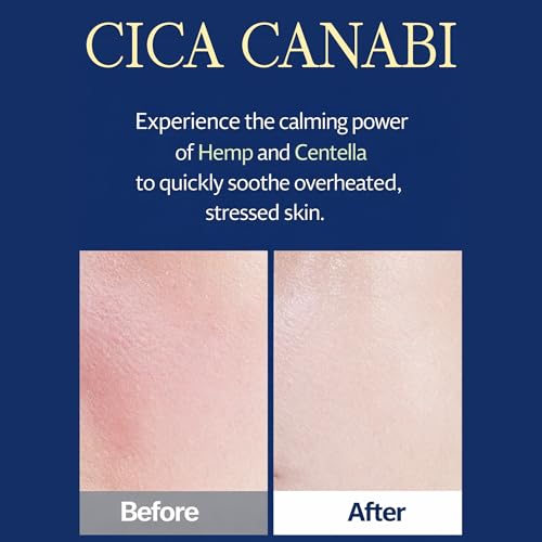 CICA CANABI Toner (6.76 fl oz) for Sensitive & Acne-Prone Skin with Lactobacillus Postbiotics and Fermented CICA & Hemp Root Complex Strong Soothing, Deep Hydration & Microbiome Boosting