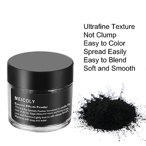 Black Special Effects Powder for Stage & Halloween Makeup