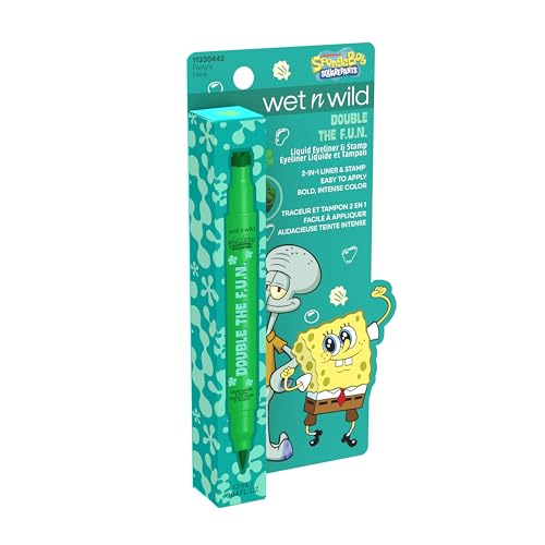 wet n wild SpongeBob Dual-Ended Liquid Eyeliner & Stamp