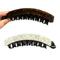 2PCS Large Banana Hair Clips for Women - Non-Slip Ponytail Holders
