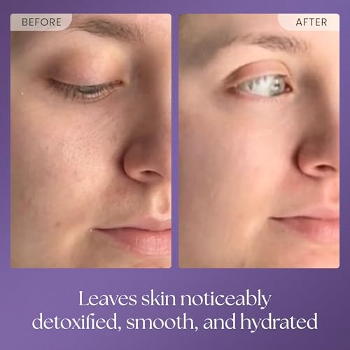 Prakti PaviPure Warming Detox Mask, Clears & Minimizes Pores, Smooths & Hydrates with Natural AHAs, 1.8 fl oz