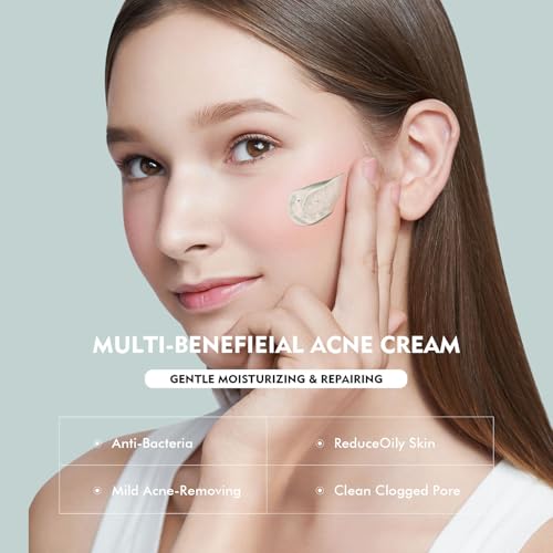 Azelaic Acid Serum for Face Acne Treatment, Body Acne Clearing Treatment with 10% Azelaic Acid & Salicylic Acid, Sensitive Skin Care Facial Essential Cream for Recurring Breakouts Refine Pores 30ml