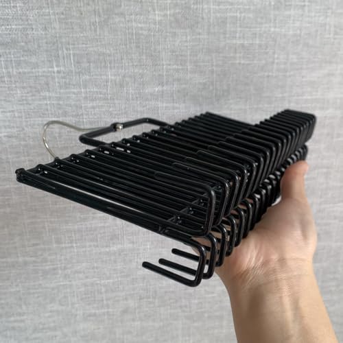 Hair Extension Holder with 38 Hooks & Transparent Storage Bag