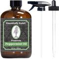 Peppermint Essential Oil 4oz - Steam Distilled Mentha Piperita