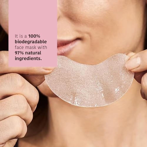 Anti-Aging Eye Patches (15 Pairs) | With Niacinamide, Caffeine & Peptides | Reduces Wrinkles, Fine Lines, Puffiness & Dark Circles | Hydration with Hyaluronic Acid | Vegan & 100% Biodegradable