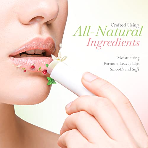 Lip Balm Bulk Unlabeled - Made in USA Bulk Chapstick - Natural Ingredients Vitamin E Shea Butter - Custom Chapstick Bulk For Party & Wedding Favors (100 Count, Peppermint)
