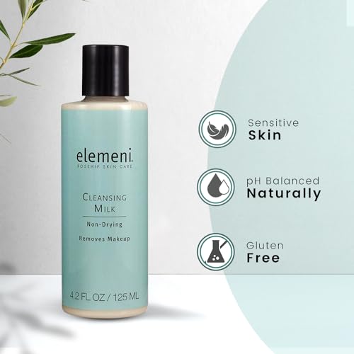 elemeni Cleansing Milk - Organic Makeup Remover for Sensitive Skin