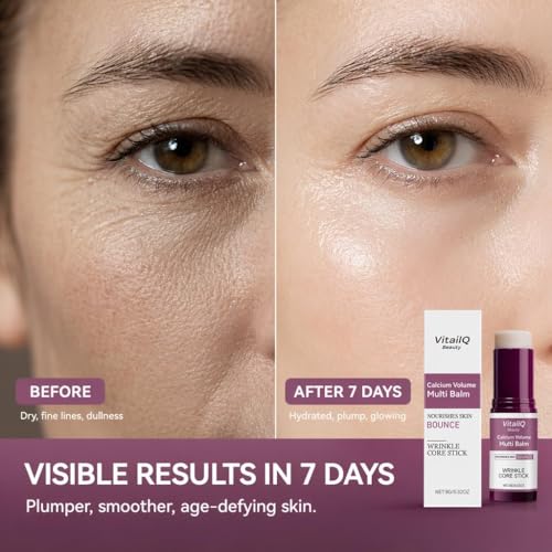 Anti-Wrinkle Calcium Balm Stick for Eyes, Face & Neck