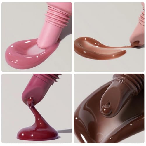 HUDABABY Plumping Lip Gloss - 5 Colors Hydrating Mirror Glaze