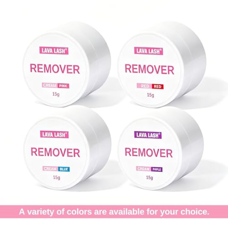 LAVALANDO 15g Cream Lash Remover - Low-Irritant Glue Dissolver