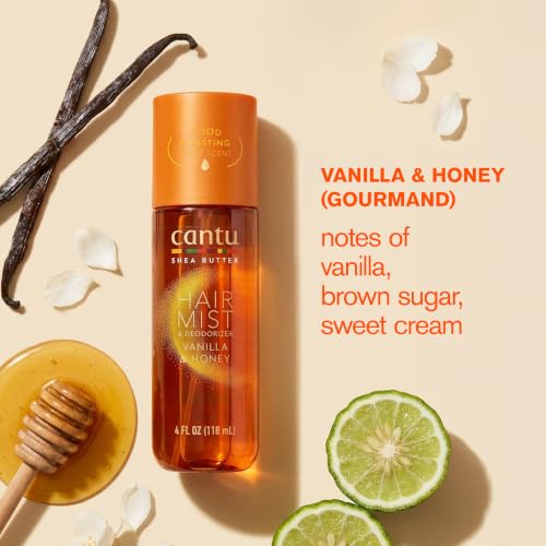 Cantu Vanilla & Honey Hair Mist & Deodorizer 3.38 fl oz