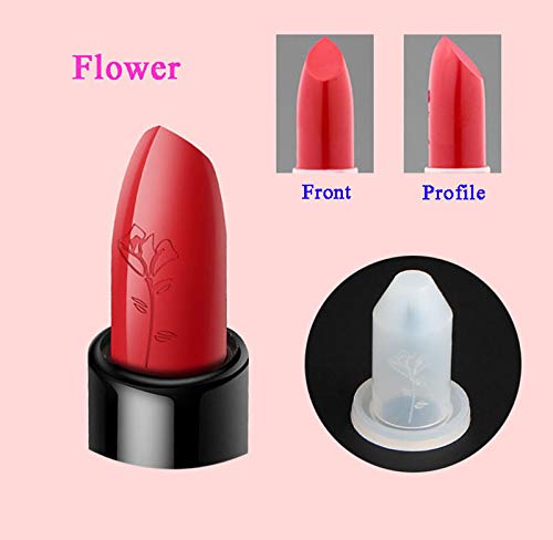 DIY Lipstick Mold Set - 9 Pcs Silicone Molds with 12.1mm Tube