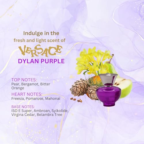Versace Dylan Purple for Women 3-Piece Fragrance Set: EDP, Lotion & Gel