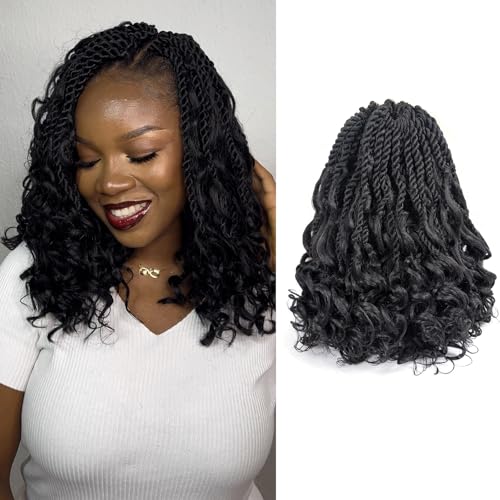 ToyoTress Boho Island Twist Crochet Hair 12 Inch 8 Pack