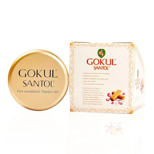 Sandalwood Face Powder 10g - Natural Makeup by Gokul