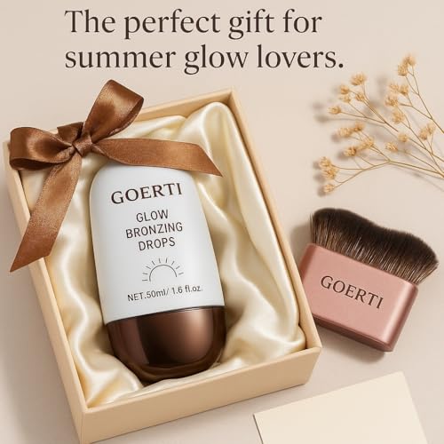 Glow Bronzing Drops Liquid Shimmer Oil – 1.6 Fl Oz