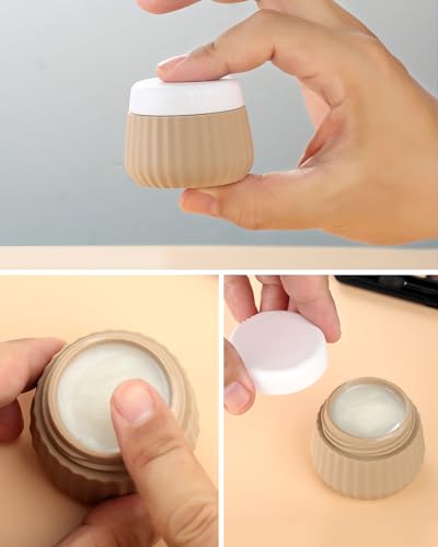 Mrsdry TSA Approved Travel Bottles Set - 8 Pack Silicone Containers