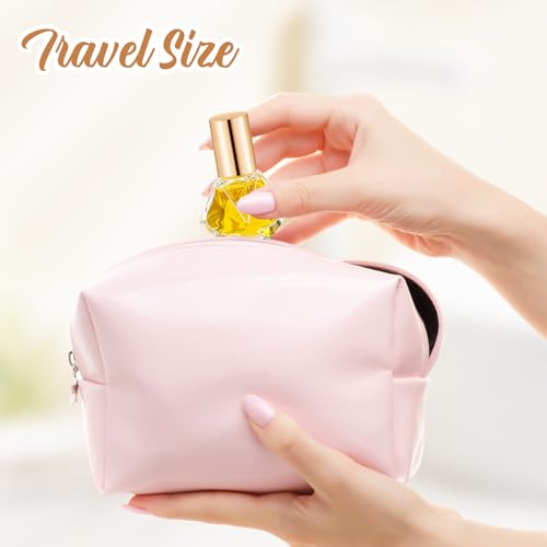 Mirrline 30 Pack 8ml Glass Essential Oil Roller Bottles with Stainless Steel Rollers, Dropper & Funnel - Travel Perfume Containers