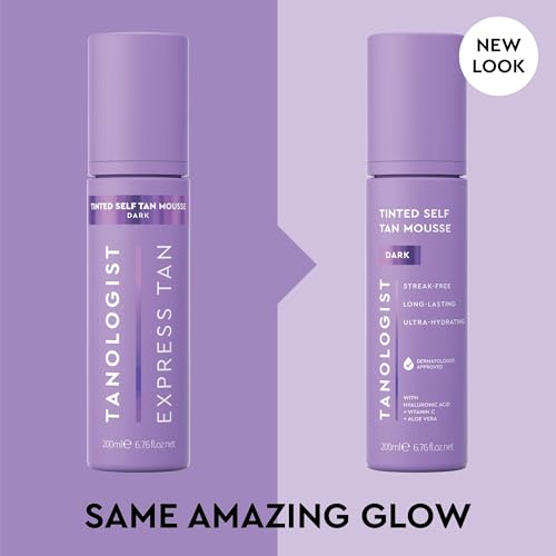 Tanologist Dark Self Tan Mousse - Streak-Free, 6.76 oz