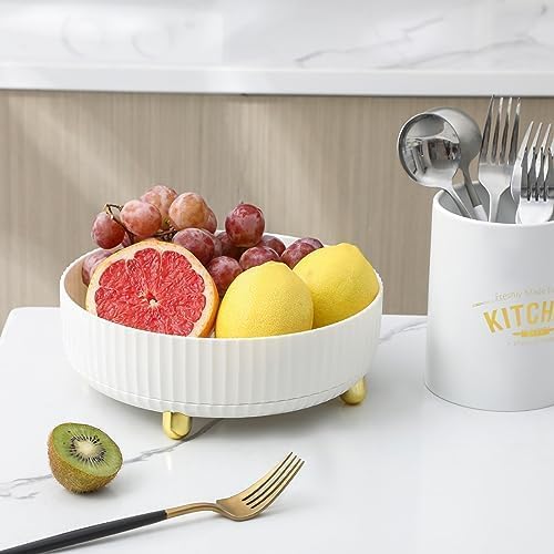 360 Rotating Makeup Organizer Tray - Lazy Susan Cosmetics Storage