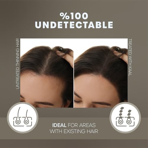 KAAL Hair Fibers - Instant Hair Powder for Thinning Hair (27.5g)
