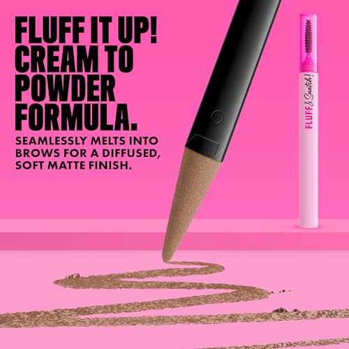 NYX Fluff & Snatch Brow Powder Pen - Ash Blonde